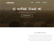 Tablet Screenshot of odyseo.com